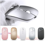 Wireless Mouse Rechargeable Mute Silent Optical Gaming Mouse