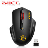 iMICE 2000DPI USB 3.0 Optical Fashion Mouse USB Receiver Ergonomic Design Gaming Mouse