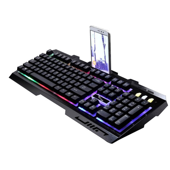 Floating Buttons Mechanical Hand Design Clavier Gamer USB Wired Gaming Mechanical Keyboard And Mouse Set