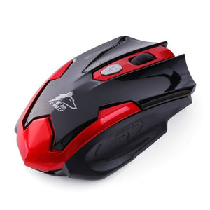 T-WOLF Q7 Silent Wireless Optical 2.4GHz PC Gaming Mouse