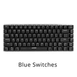 AJAZZ AK33 RGB 82 Keys Blue/Black Switches Anti-Ghosting Mechanical Gaming Keyboards