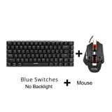 AJAZZ AK33 RGB 82 Keys Blue/Black Switches Anti-Ghosting Mechanical Gaming Keyboards