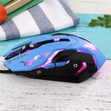 OW D.va Mercy Reaper USB Wired Mouse 6 Button 2400 DPI Optica Breathing Gaming Mouse