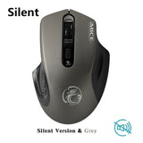 iMice Wireless Mouse Silent Wireless USB 3.0 Receiver Mouse Optical Ergonomic Mice Noiseless Button