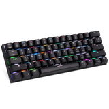 Motospeed CK62 Gaming Mechanical USB Bluetooth Wireless Keyboard With Backlight Gamer RGB For Computer PC Keycaps Key Cap Board