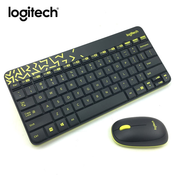 Logitech MK240 Nano Wireless Gaming Keyboard Mouse Set Laptop Gamer