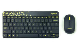 Logitech MK240 Nano Wireless Gaming Keyboard Mouse Set Laptop Gamer