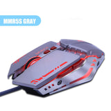 ZUOYA Professional Cable 7 button LED Optical USB Gaming Mouse