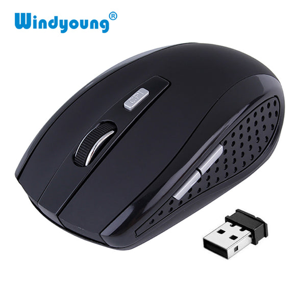Wireless Mouse Optical Portable 2.4GHz Mouse with USB Nano Dongle Gaming Mouse