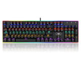 Redragon K557R Rainbow Backlit Wired Mechanical 104 Keys Gaming Keyboard