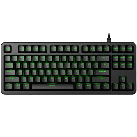 Fuhlen G87S Mechanical Cherry Original MX Switch 87key Green Backlight Gaming Keyboard