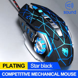 Professional 3200DPI LED Optical USB Wired Gaming Mouse