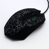 3000 DPI USB Mouse LED Optical Wired  Professional Gaming Mouse