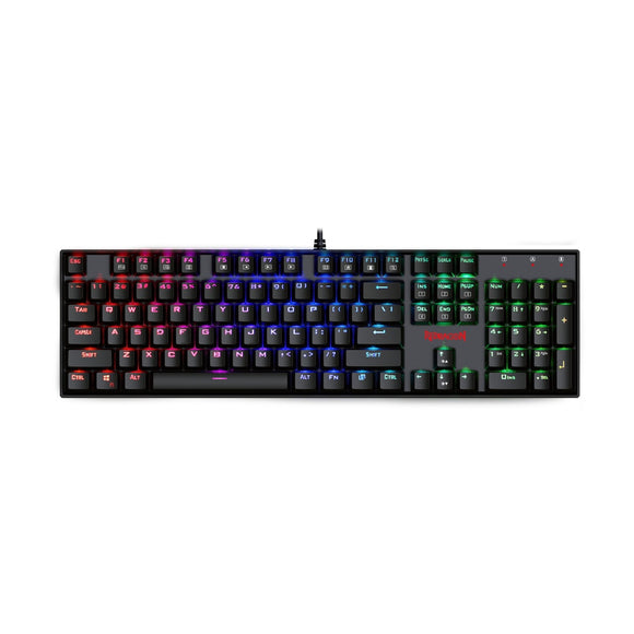 Redragon K551 104 Key RGB LED Backlit Gaming  Mechanical Keyboard