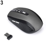 Wireless Gaming Mouse 1200dpi 2.4GHz Ergonomic USB Receiver Gaming Mouse